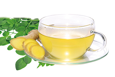 Moringa-Tee Zitrone-Ingwer, 50 g