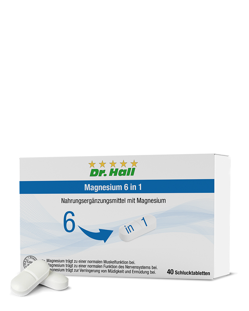 Magnesium 6 in 1, 40 Tabletten