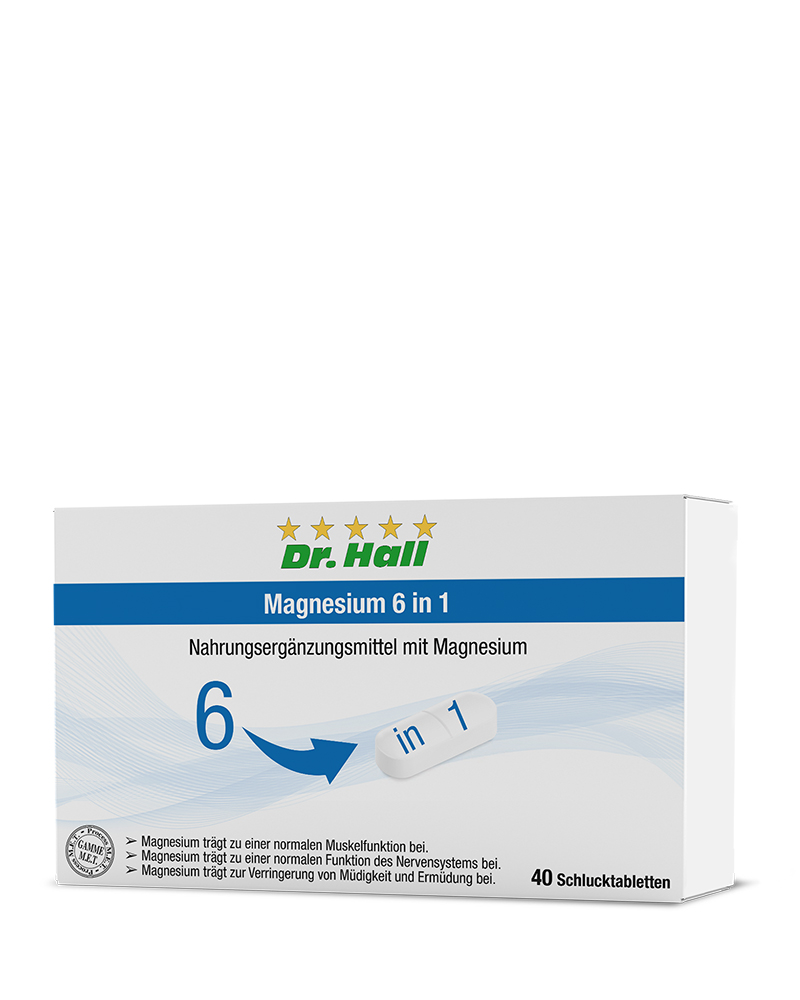 Magnesium 6 in 1, 40 Tabletten