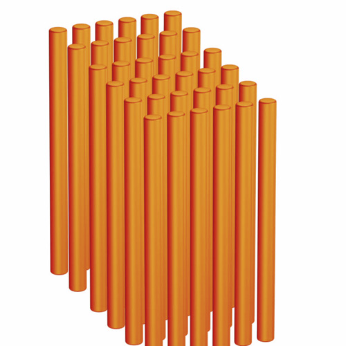 Abflussreiniger-Sticks mit Orangenduft 50 Stück